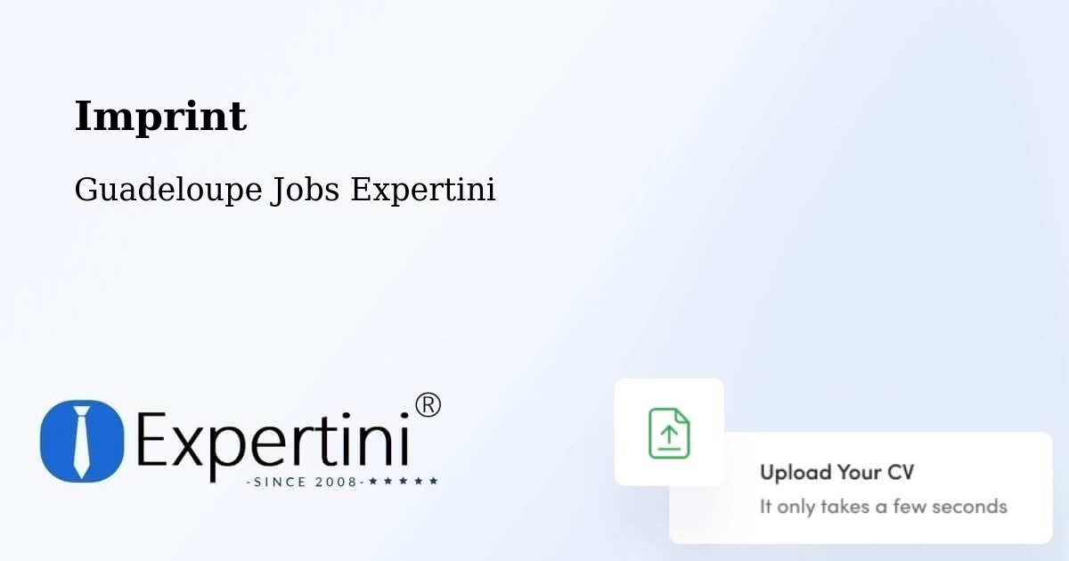 Imprint – Pointe D’Or - Guadeloupe Jobs Expertini